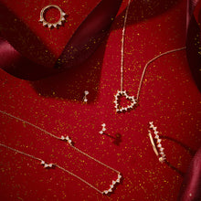 Load image into Gallery viewer, SAYLOR | Lab Grown Diamond Heart Necklace by Aurelie Gi — alternate angle