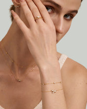 Load image into Gallery viewer, ORIANA | Lab Grown Diamond Bow Bracelet by Aurelie Gi — on model