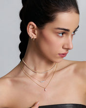 Load image into Gallery viewer, 14K Gold Initial Lab-Grown Diamond Charm by Aurelie Gi — alternate angle