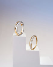 Load image into Gallery viewer, GILEA | Two-Tone Pavé Lab Grown Diamond Ring by Aurelie Gi — alternate angle