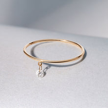 Load image into Gallery viewer, CHEVAL | Single Floating Diamond Ring