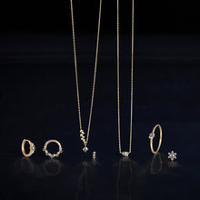 Load image into Gallery viewer, DELPHI | Grey Diamond Threadless Flatback Earring