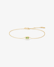 Load image into Gallery viewer, ASPEN | Tsavorite Bezel Bracelet by Aurelie Gi