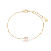 Load image into Gallery viewer, SARAH | Single Pearl Bracelet by Aurelie Gi — on model