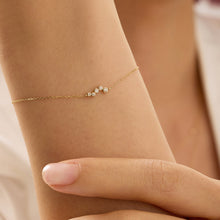 Load image into Gallery viewer, KATRINA | Natural Diamond Wave Bracelet by Aurelie Gi — detail view