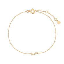 Load image into Gallery viewer, KATRINA | Natural Diamond Wave Bracelet by Aurelie Gi — on model