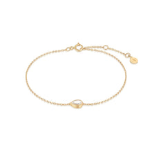 Load image into Gallery viewer, SIRIUS | Bezel Set Pear Shaped Lab Grown Diamond Bracelet by Aurelie Gi — alternate angle