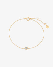 Load image into Gallery viewer, CLEMENTINE | Lab Grown Diamond Solitaire Bracelet by Aurelie Gi