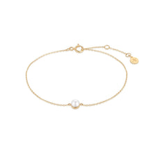 Load image into Gallery viewer, VELARE | Single Pearl Bracelet by Aurelie Gi — alternate angle