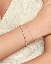 Load image into Gallery viewer, Letter Pavé Diamond Bracelet by Aurelie Gi — detail view