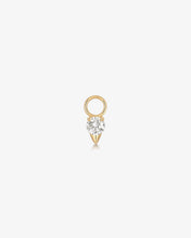 Load image into Gallery viewer, LUNA | Lab Grown Diamond Dagger Earring Charm by Aurelie Gi
