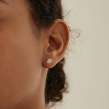 Load image into Gallery viewer, MIRIAM | Diamond Hamsa Single Stud Earring by Aurelie Gi — detail view