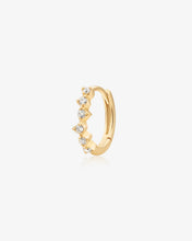 Load image into Gallery viewer, SAMARA | Lab Grown Diamond Huggie Hoop by Aurelie Gi