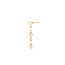 Load image into Gallery viewer, CELESTIA | Opal and Lab Grown Diamond Drop Earring by Aurelie Gi — alternate angle