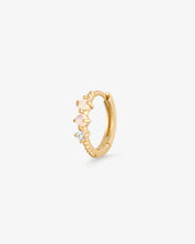Load image into Gallery viewer, ZOEY | Opal and Lab-Grown Diamond Huggie Hoop by Aurelie Gi