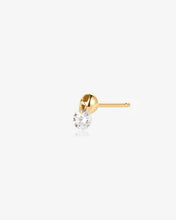 Load image into Gallery viewer, CHEVAL | Single Floating Diamond Stud Earring by Aurelie Gi