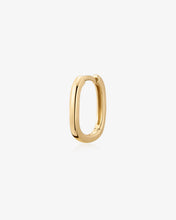 Load image into Gallery viewer, MARYKATE | Narrow Paperclip Huggie by Aurelie Gi