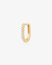 Load image into Gallery viewer, SOLEIL | Bead Set Lab Grown Diamond Huggie by Aurelie Gi