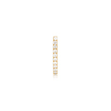 Load image into Gallery viewer, AZURA | Bead Set Lab Grown Diamond Huggie by Aurelie Gi — alternate angle