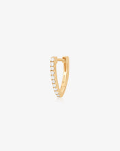 Load image into Gallery viewer, AZURA | Bead Set Lab Grown Diamond Huggie by Aurelie Gi