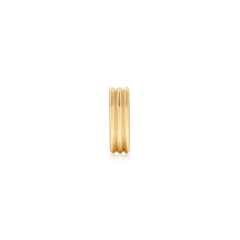 Load image into Gallery viewer, MALIKA | Triple Row Sleek Huggie by Aurelie Gi — on model