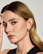 Load image into Gallery viewer, ARDEN | Domed Hoop by Aurelie Gi — alternate angle