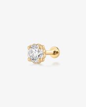 Load image into Gallery viewer, REMY | Lab Grown Diamond Accented Threaded Flatback by Aurelie Gi