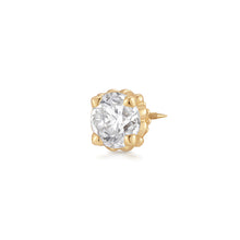 Load image into Gallery viewer, REMY | Lab Grown Diamond Accented Threaded Flatback by Aurelie Gi — on model
