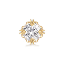 Load image into Gallery viewer, REMY | Lab Grown Diamond Accented Threaded Flatback by Aurelie Gi — alternate angle