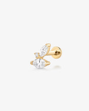 Load image into Gallery viewer, ARTEMIS | Marquise Lab Grown Diamond Threaded Flatback by Aurelie Gi