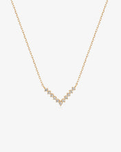 Load image into Gallery viewer, DREAM | Lab Grown Diamond Wishbone Necklace by Aurelie Gi