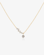 Load image into Gallery viewer, GENISIS | Grey Diamond and White Sapphire Constellation Necklace by Aurelie Gi