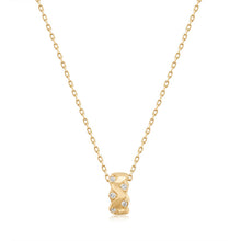 Load image into Gallery viewer, HAZEL| Lab-Grown Diamond Ring Necklace