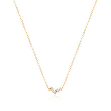 Load image into Gallery viewer, ZEPHYR | Opal and Lab-Grown Diamond Necklace