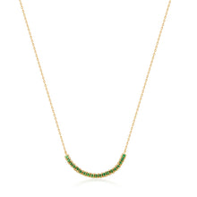 Load image into Gallery viewer, GLIMMER | Tsavorite Necklace