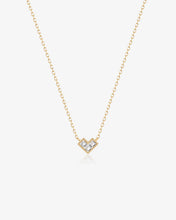 Load image into Gallery viewer, ADELAIDE | Triple White Sapphire Necklace by Aurelie Gi