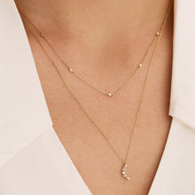 Load image into Gallery viewer, PHOENIX | White Sapphire Necklace by Aurelie Gi — detail view