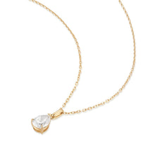 Load image into Gallery viewer, CASELLA | Pear Lab Grown Diamond Solitaire Necklace