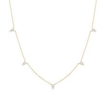 Load image into Gallery viewer, SOLENE | Lab Grown Diamond Necklace by Aurelie Gi — alternate angle