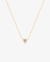 Load image into Gallery viewer, SIENNA | Lab Grown Diamond Solitaire Necklace by Aurelie Gi