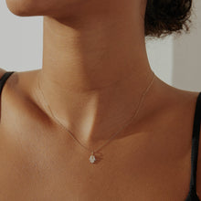 Load image into Gallery viewer, MIRIAM | Diamond Hamsa Pendant by Aurelie Gi — detail view