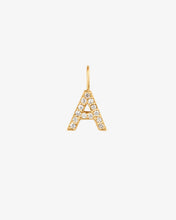 Load image into Gallery viewer, Diamond Initial Charm by Aurelie Gi