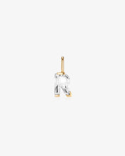 Load image into Gallery viewer, 14K Gold Initial Lab-Grown Diamond Charm by Aurelie Gi — alternate angle