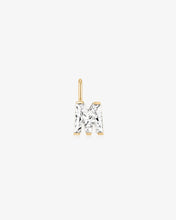 Load image into Gallery viewer, 14K Gold Initial Lab-Grown Diamond Charm by Aurelie Gi — alternate angle