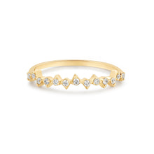 Load image into Gallery viewer, SAMARA | Lab Grown Diamond Stacking Ring by Aurelie Gi — alternate angle
