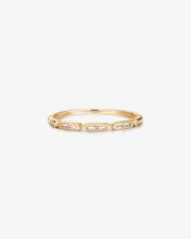Load image into Gallery viewer, SOFIA | Baguette White Sapphire Band by Aurelie Gi