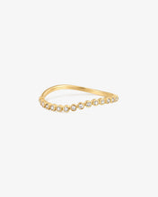 Load image into Gallery viewer, BETSY | Natural Diamond Wave Band by Aurelie Gi