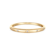 Load image into Gallery viewer, HOLLY | Lab Grown Diamond Narrow Band by Aurelie Gi — on model