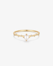 Load image into Gallery viewer, COLETTE | Pearl and Lab Grown Diamond Ring by Aurelie Gi