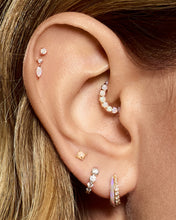 Load image into Gallery viewer, HAYDEN | Opal Clicker Ring Earring by Aurelie Gi — alternate angle